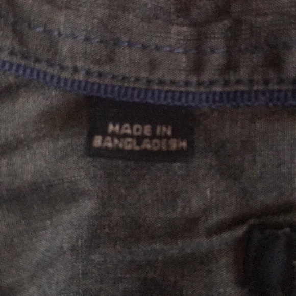 “POINT ZERO” Blue Plaid Men’s Shirt. - Picture 9 of 11